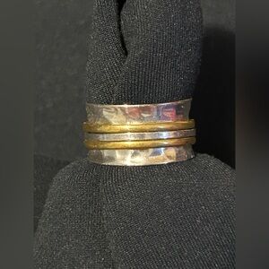 Size 8 sterling silver ring